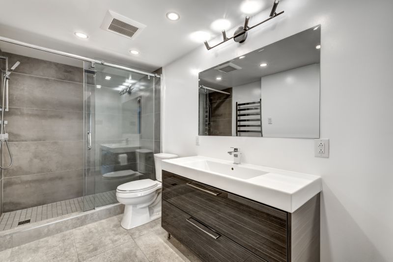 Contemporary Bathroom with Neutral Tones