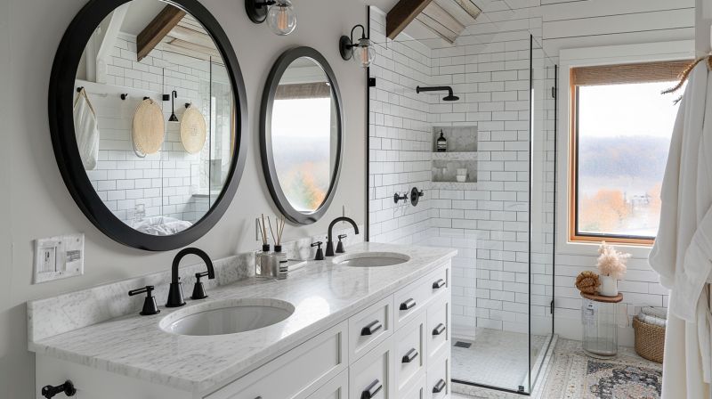 Elegant Vanity Area